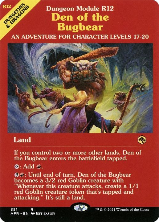 Den of the Bugbear in the group Magic the Gathering / Types / Colors / Colorless at Proxyprinters.com (31481)