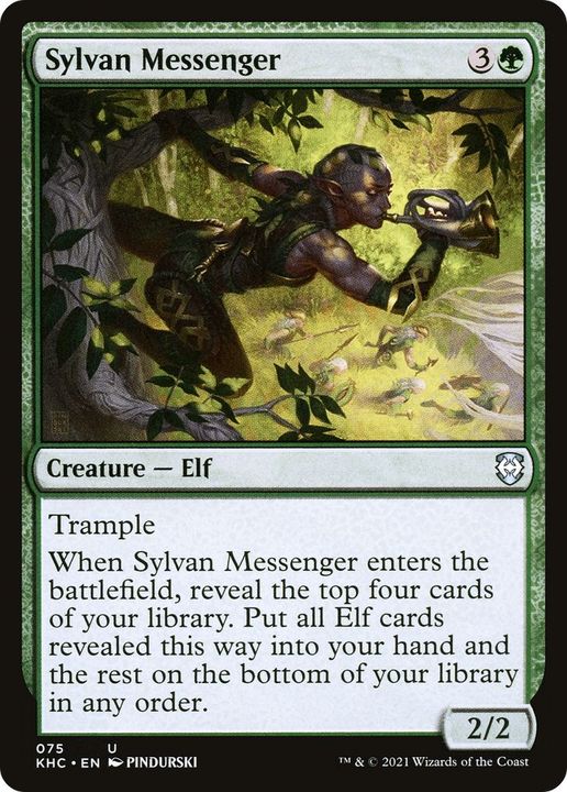 Sylvan Messenger in the group Magic the Gathering / Types / Creatures / Elf at Proxyprinters.com (3150)