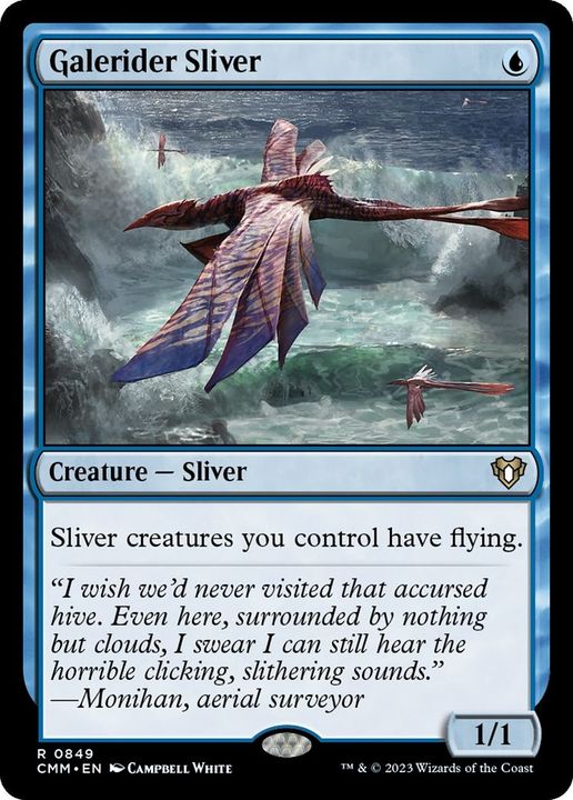 Galerider Sliver in the group Magic the Gathering / Sets / Commander Masters at Proxyprinters.com (31506)