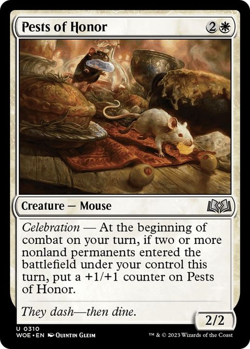 Pests of Honor in the group Magic the Gathering / Types / Colors / White at Proxyprinters.com (31514)