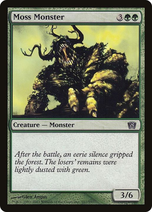 Moss Monster in the group Magic the Gathering / Types / Colors / Green at Proxyprinters.com (31516)