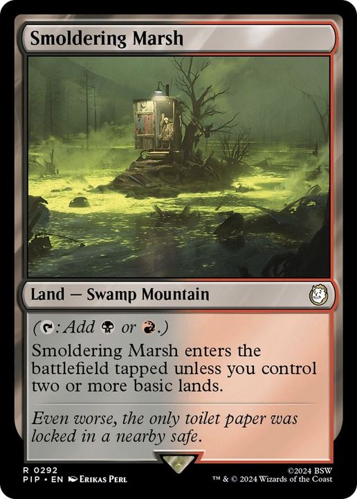 Smoldering Marsh in the group Magic the Gathering / Sets / Fallout at Proxyprinters.com (31528)