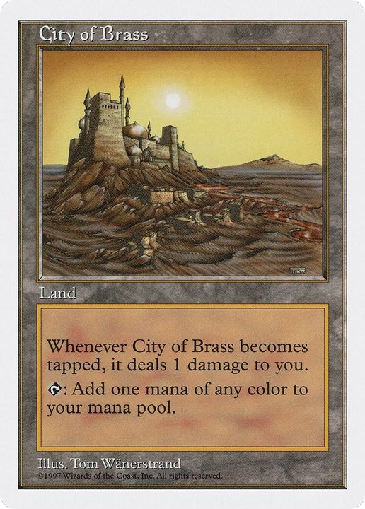 City of Brass in the group Magic the Gathering / Types / Colors / Colorless at Proxyprinters.com (31529)