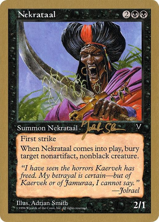 Nekrataal in the group Magic the Gathering / Sets / World Championship Decks 1997 at Proxyprinters.com (31534)