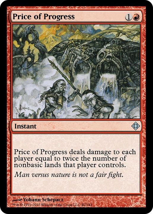 Price of Progress in the group Magic the Gathering / Sets / Magic Origins Promos at Proxyprinters.com (3154)