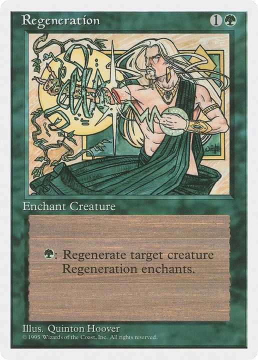 Regeneration in the group Magic the Gathering / Types / Colors / Green at Proxyprinters.com (31568)