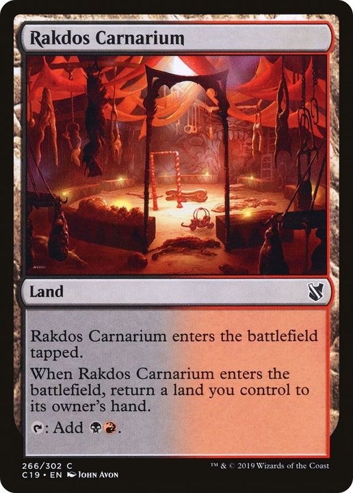 Rakdos Carnarium in the group Magic the Gathering / Types / Colors / Colorless at Proxyprinters.com (31590)