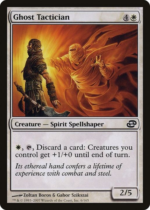 Ghost Tactician in the group Magic the Gathering / Types / Colors / White at Proxyprinters.com (31594)