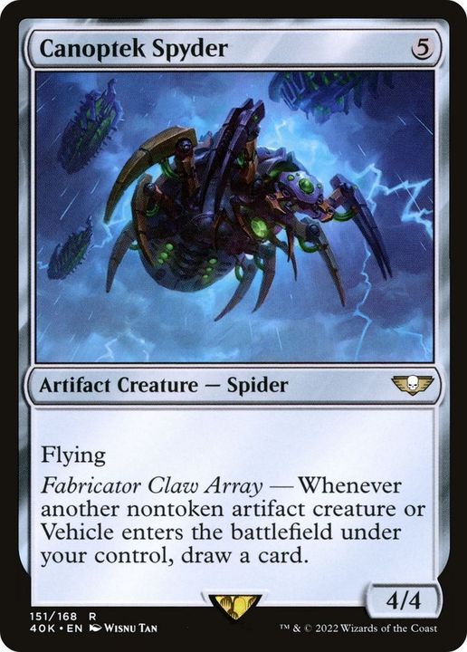 Canoptek Spyder in the group Magic the Gathering / Types / Colors / Colorless at Proxyprinters.com (31599)