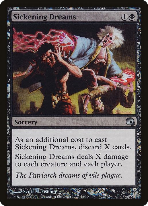 Sickening Dreams in the group Magic the Gathering / Types / Colors / Black at Proxyprinters.com (31602)