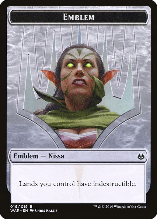 Nissa, Who Shakes the World Emblem in the group Advanced search at Proxyprinters.com (31607)