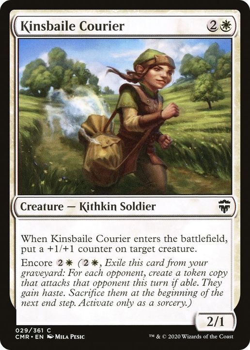 Kinsbaile Courier in the group Magic the Gathering / Types / Colors / White at Proxyprinters.com (31610)