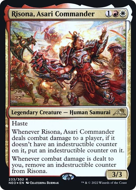 Risona, Asari Commander in the group Magic the Gathering / Types / Colors / Multicolors / R, W at Proxyprinters.com (31642)