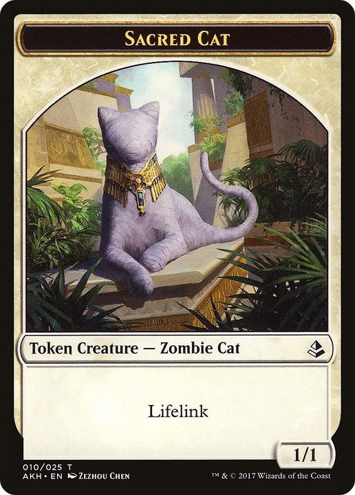 Sacred Cat in the group Magic the Gathering / Types / Creatures / Zombie at Proxyprinters.com (31696)