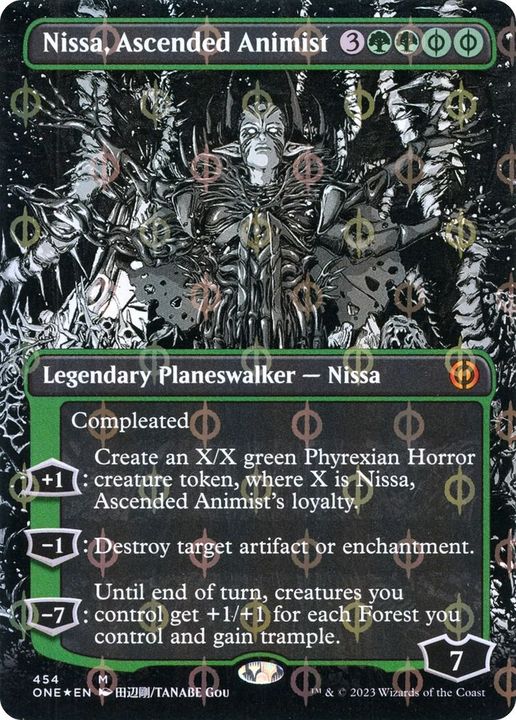 Nissa, Ascended Animist in the group Magic the Gathering / Types / Colors / Green at Proxyprinters.com (31730)