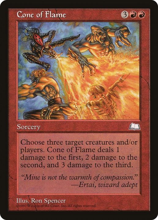 Cone of Flame in the group Magic the Gathering / Types / Colors / Red at Proxyprinters.com (31759)