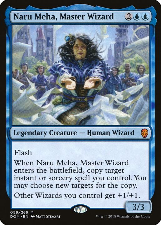 Naru Meha, Master Wizard in the group Magic the Gathering / Types / Creatures / Wizard at Proxyprinters.com (31763)