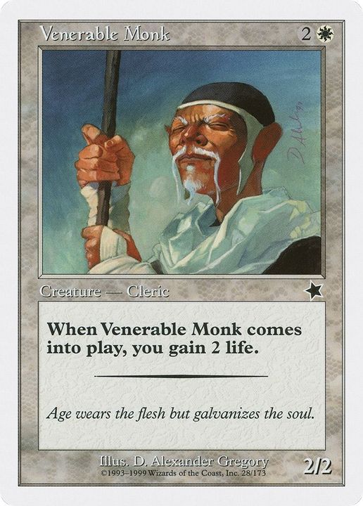 Venerable Monk in the group Magic the Gathering / Types / Creatures / Human at Proxyprinters.com (31770)