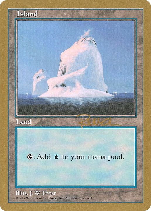 Island in the group Magic the Gathering / Sets / World Championship Decks 1997 at Proxyprinters.com (31773)