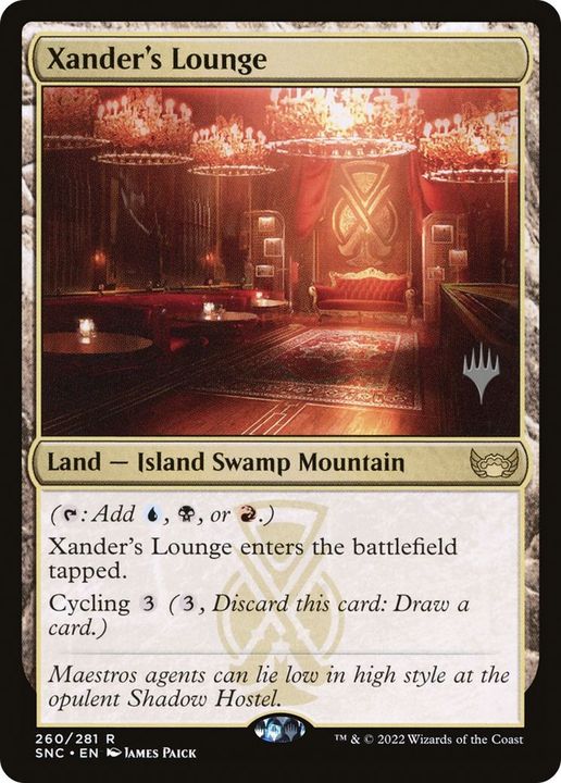 Xander's Lounge in the group Magic the Gathering / Sets / Streets of New Capenna Promos at Proxyprinters.com (31784)