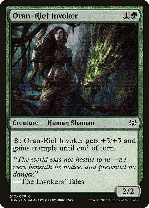 Oran-Rief Invoker in the group Magic the Gathering / Types / Creatures / Human at Proxyprinters.com (31788)