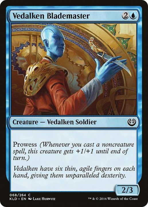 Vedalken Blademaster in the group Magic the Gathering / Types / Colors / Blue at Proxyprinters.com (31789)