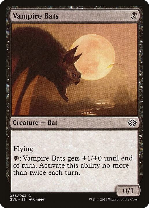 Vampire Bats in the group Magic the Gathering / Sets / Duel Decks Anthology: Garruk vs. Liliana at Proxyprinters.com (31818)