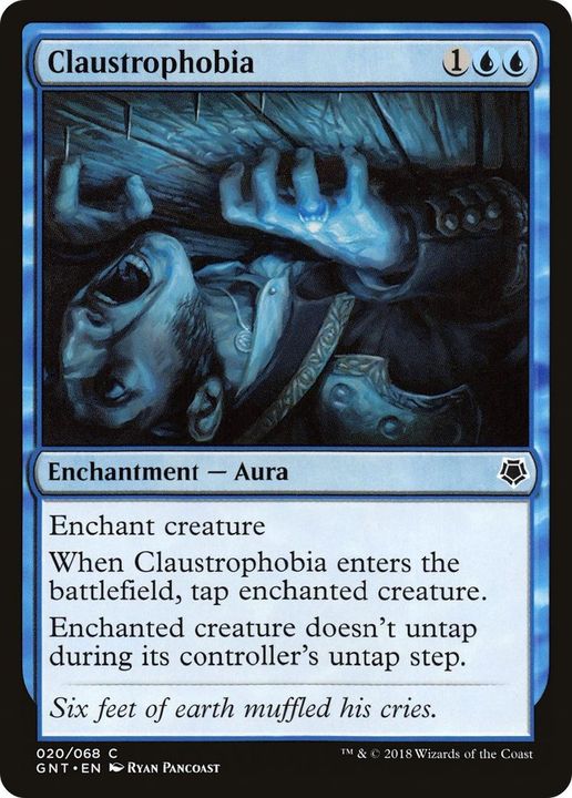 Claustrophobia in the group Magic the Gathering / Types / Colors / Blue at Proxyprinters.com (31827)