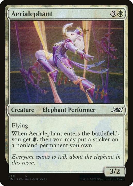 Aerialephant in the group Magic the Gathering / Types / Colors / White at Proxyprinters.com (31846)