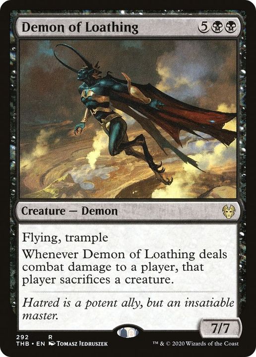 Demon of Loathing in the group Magic the Gathering / Types / Colors / Black at Proxyprinters.com (31855)