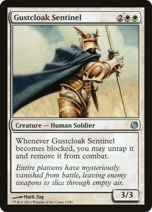 Gustcloak Sentinel in the group Magic the Gathering / Types / Creatures / Human at Proxyprinters.com (31876)