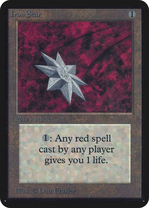 Iron Star in the group Magic the Gathering / Types / Artifacts / Artifact at Proxyprinters.com (31918)