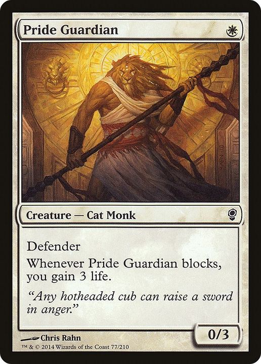 Pride Guardian in the group Magic the Gathering / Types / Colors / White at Proxyprinters.com (31924)