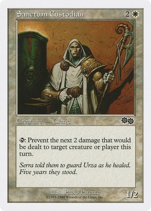 Sanctum Custodian in the group Magic the Gathering / Sets / Battle for Baldur's Gate Promos at Proxyprinters.com (31926)