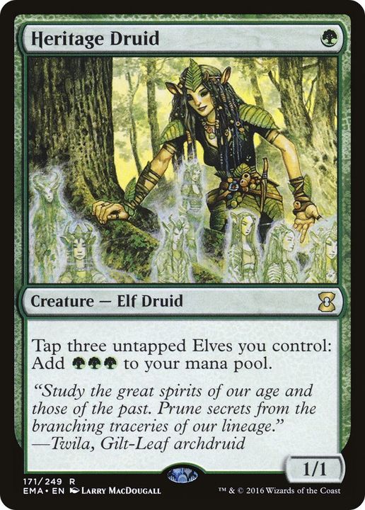 Heritage Druid in the group Magic the Gathering / Sets / Eternal Masters at Proxyprinters.com (31933)