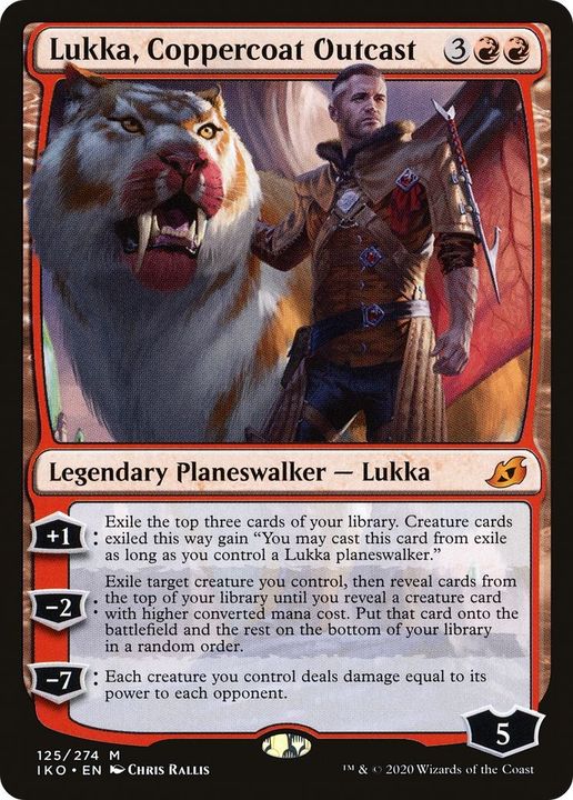 Lukka, Coppercoat Outcast in the group Magic the Gathering / Types / Colors / Red at Proxyprinters.com (31944)