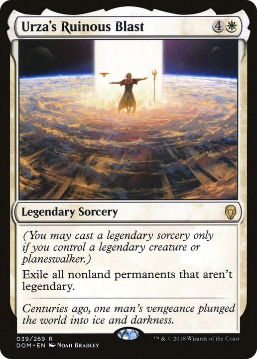 Urza's Ruinous Blast in the group Magic the Gathering / Types / Colors / White at Proxyprinters.com (31986)