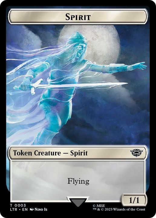 Spirit in the group Magic the Gathering / Types / Colors / White at Proxyprinters.com (31987)