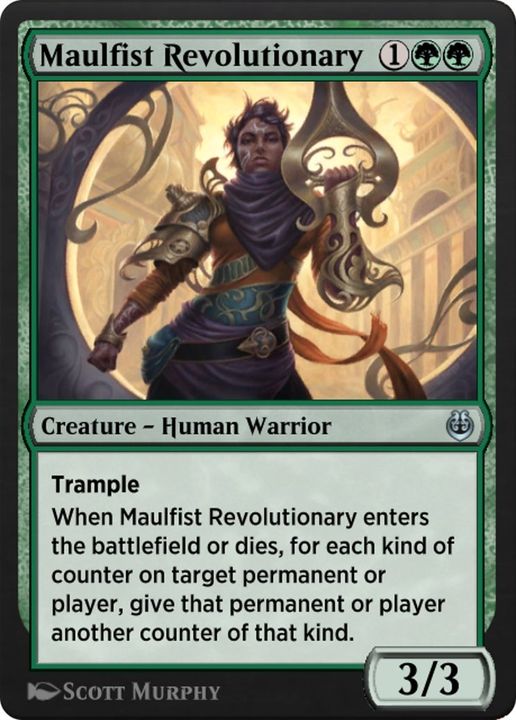 Maulfist Revolutionary in the group Magic the Gathering / Types / Creatures / Warrior at Proxyprinters.com (31988)