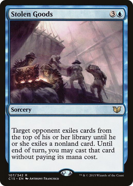 Stolen Goods in the group Magic the Gathering / Types / Colors / Blue at Proxyprinters.com (31989)