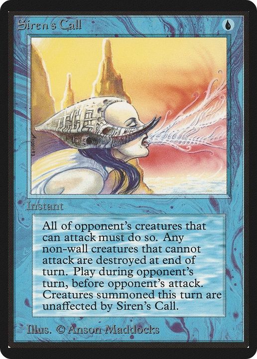 Siren's Call in the group Magic the Gathering / Types / Colors / Blue at Proxyprinters.com (320)