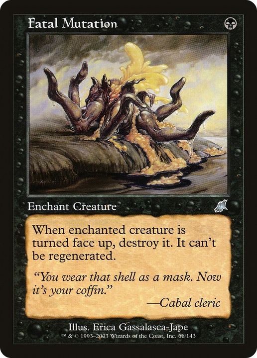 Fatal Mutation in the group Magic the Gathering / Types / Colors / Black at Proxyprinters.com (32029)