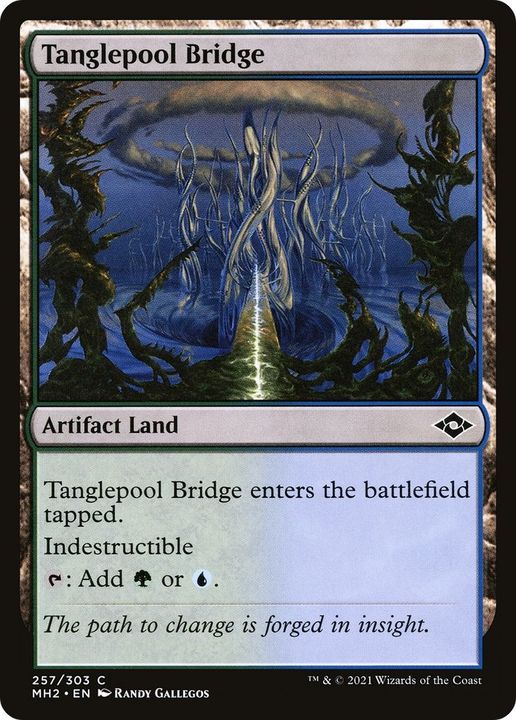 Tanglepool Bridge in the group Magic the Gathering / Types / Colors / Colorless at Proxyprinters.com (32034)