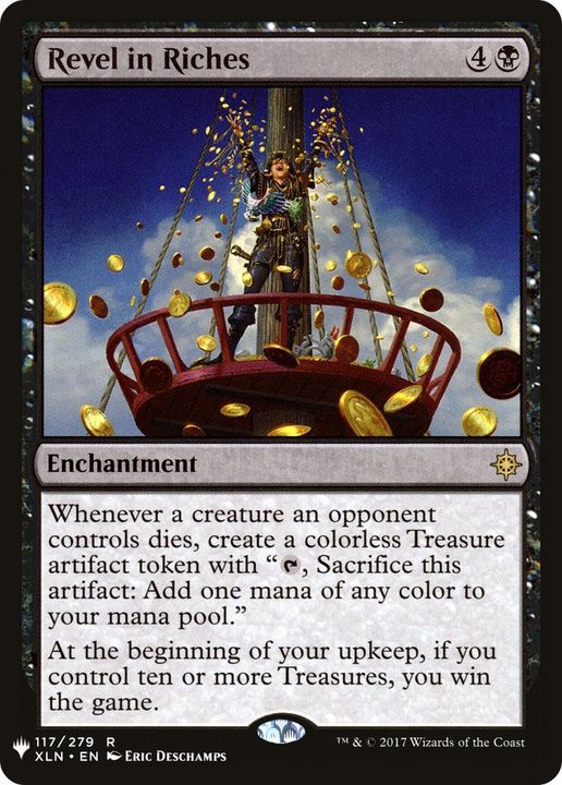 Revel in Riches in the group Magic the Gathering / Types / Enchantment / Enchantment at Proxyprinters.com (32037)