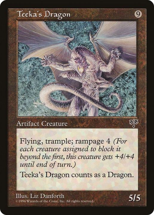 Teeka's Dragon in the group Magic the Gathering / Types / Colors / Colorless at Proxyprinters.com (32062)