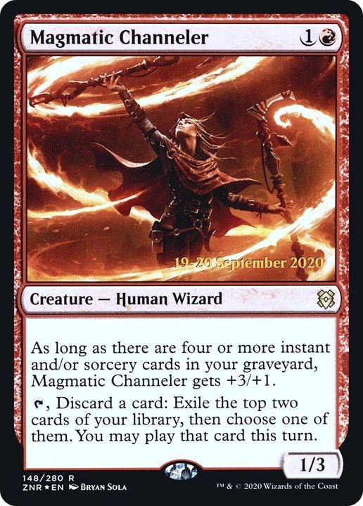 Magmatic Channeler in the group Magic the Gathering / Types / Creatures / Wizard at Proxyprinters.com (32064)