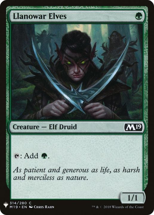 Llanowar Elves in the group Advanced search at Proxyprinters.com (32071)