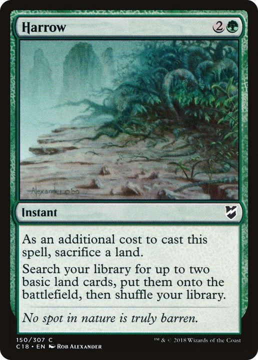 Harrow in the group Magic the Gathering / Types / Colors / Green at Proxyprinters.com (32090)