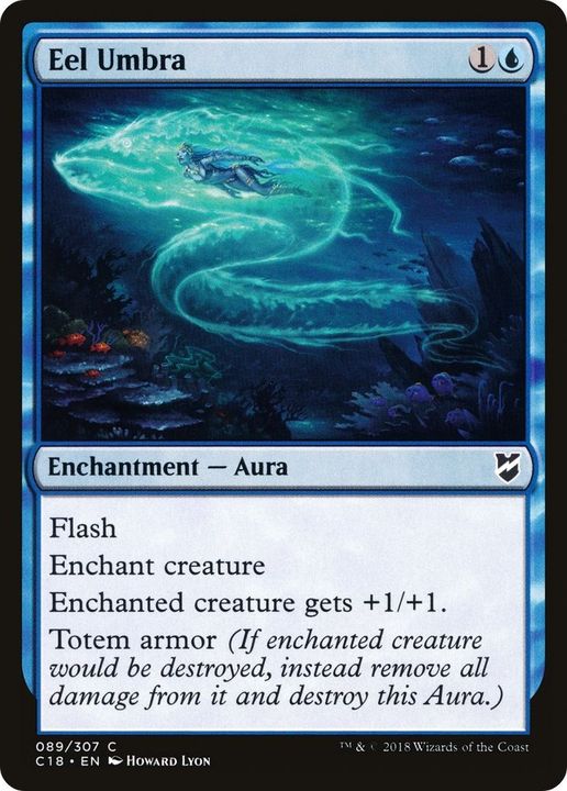 Eel Umbra in the group Magic the Gathering / Types / Colors / Blue at Proxyprinters.com (32111)