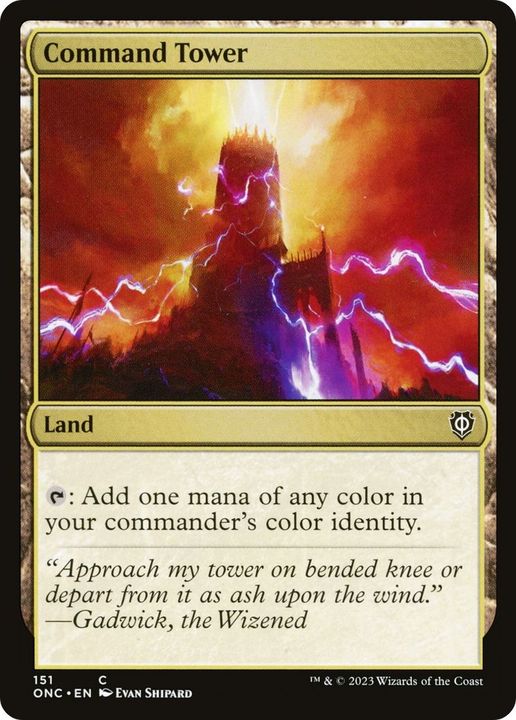 Command Tower in the group Magic the Gathering / Types / Colors / Colorless at Proxyprinters.com (32130)